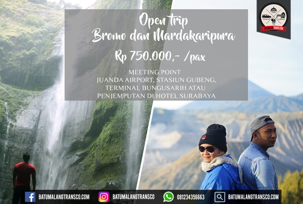 Open Trip Bromo Madakaripura